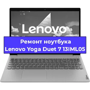 Замена материнской платы на ноутбуке Lenovo Yoga Duet 7 13IML05 в Челябинске